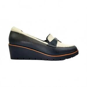 NEW REVERE women's pamplona shoes in black/oyster